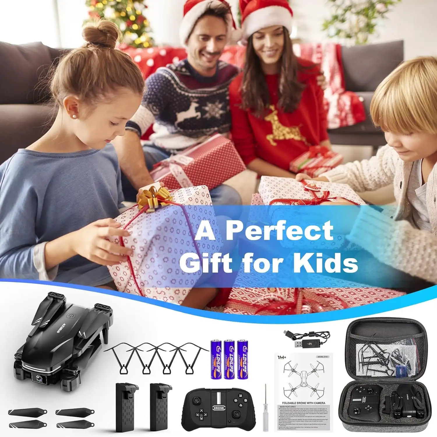 Velcase Drone with Camera 1080P HD FPV Foldable Drone - 81idal3wudl._ac_sl1500_